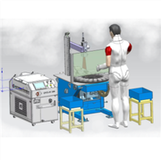 Magnet Laser Cleaning Workstation